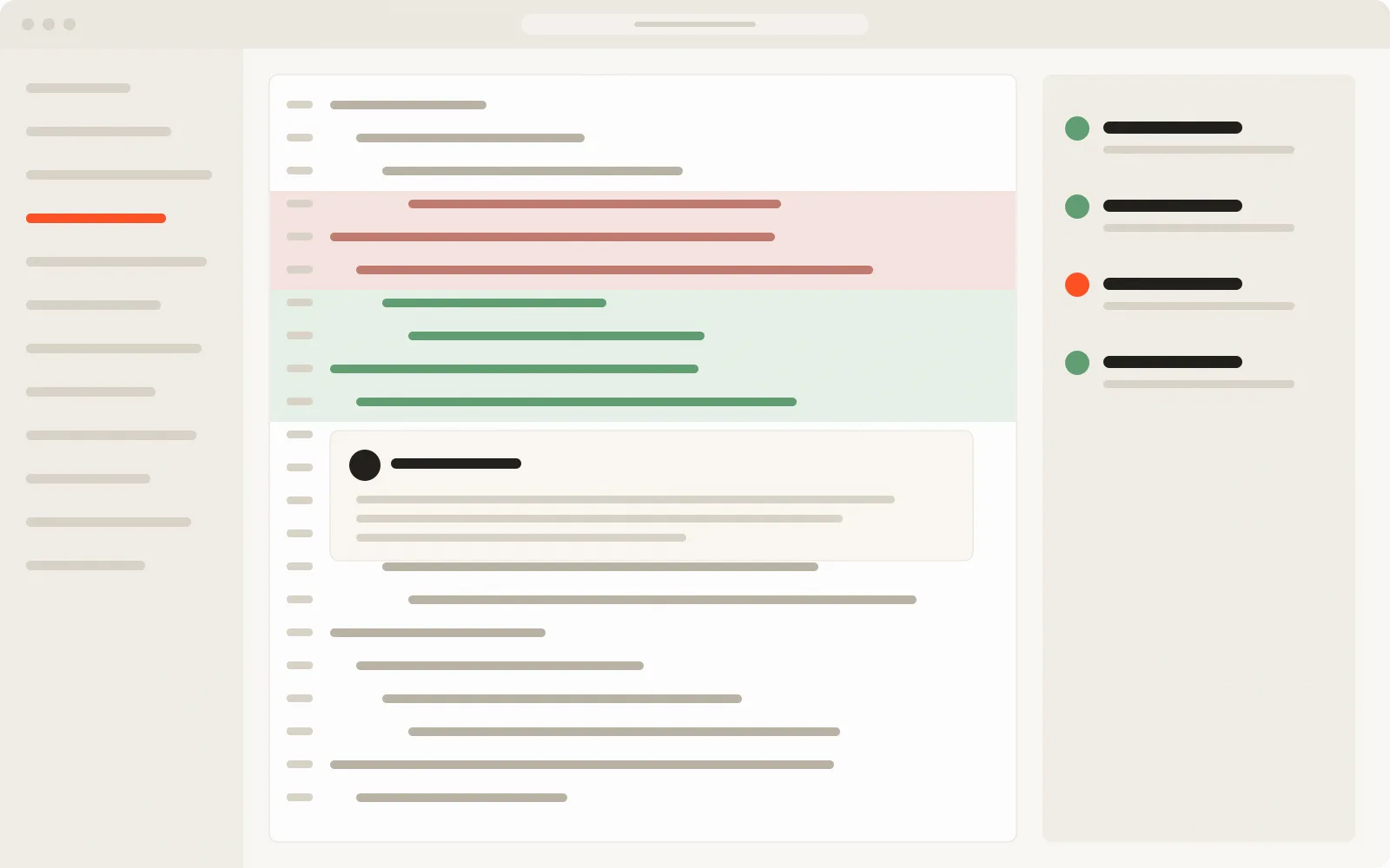 Engineering agents: illustrative interface preview